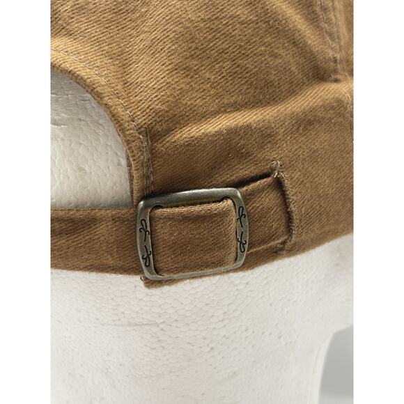 Vintage Fear This Toyota Brown Panel Strapback Adjustable Mohr’s Hat Rare - Picture 5 of 8